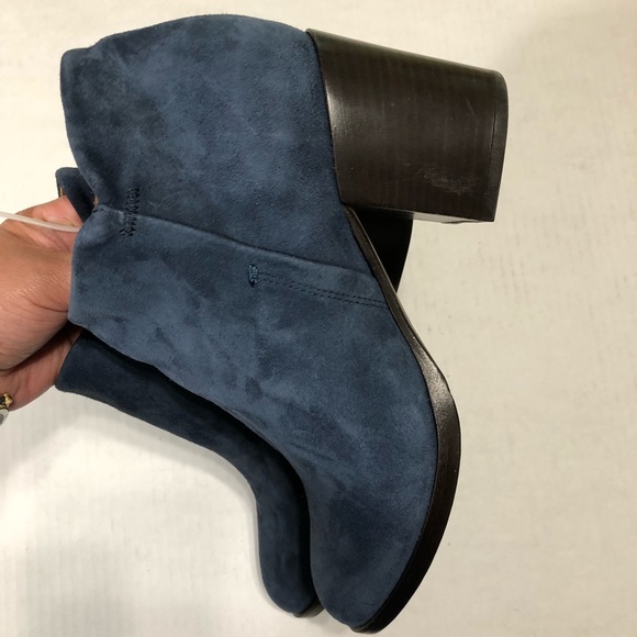 Alberto Fermani blue suede boots size 38 ( b#3) - Picture 2 of 8